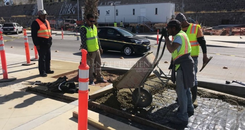 Interrumpirán trabajos del malecón para el Carnaval La Paz 2018