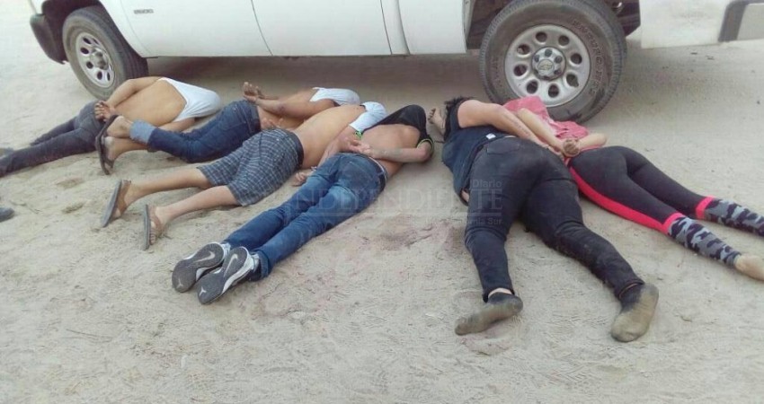Dan prisión a 5 personas detenidas tras balacera en la Col. Juárez de La Paz