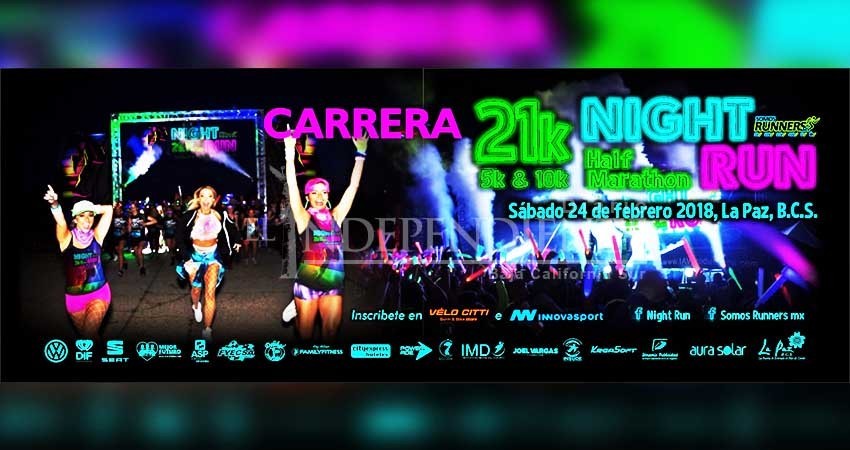 Aún quedan cupos para la Night Run La Paz Half Marathon: Federico Gómez