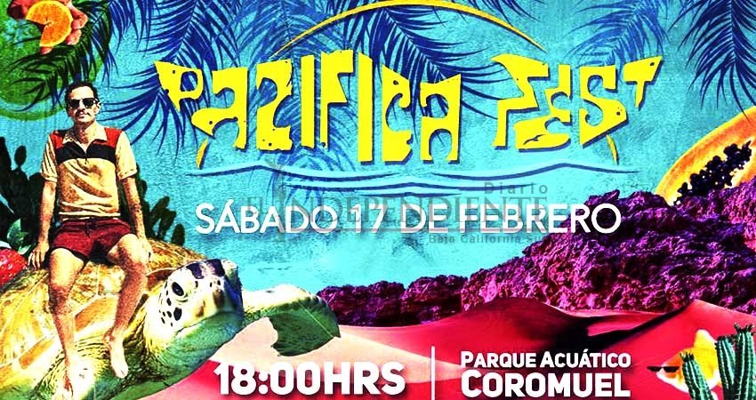 Presentarán "Pazifica Fest 2018" en playas del Coromuel de La Paz
