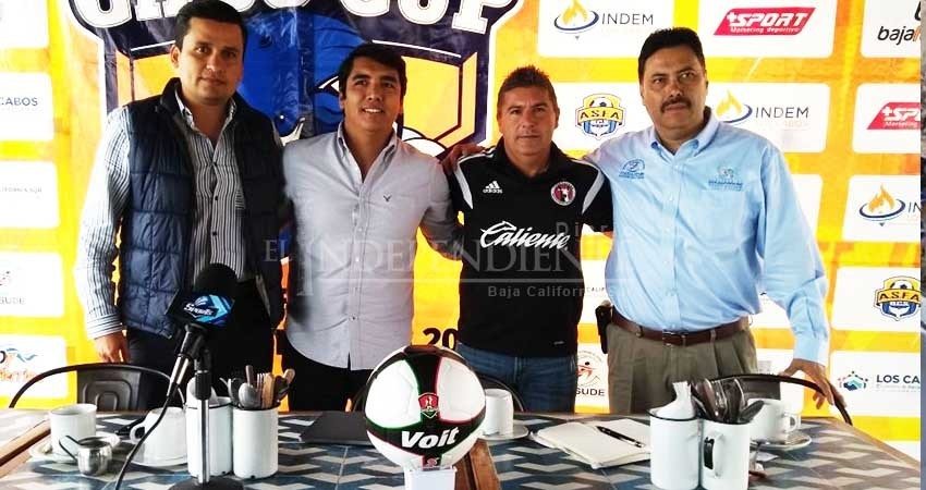 Presentan en La Paz, la Copa Cabo Cup 2018