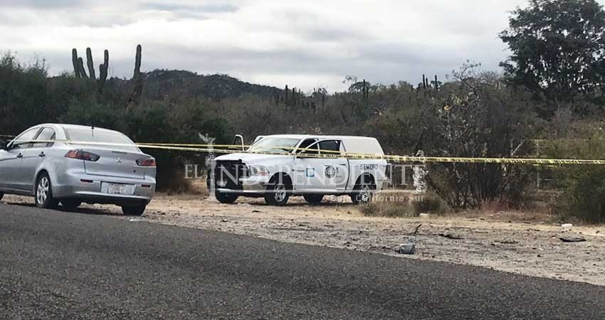 Una mujer ejecutada en la carretera a Los Planes