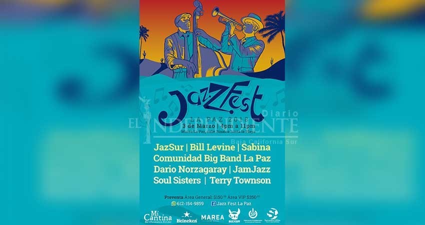 Invitan a disfrutar del 4to festival del Jazz Fest en La Paz