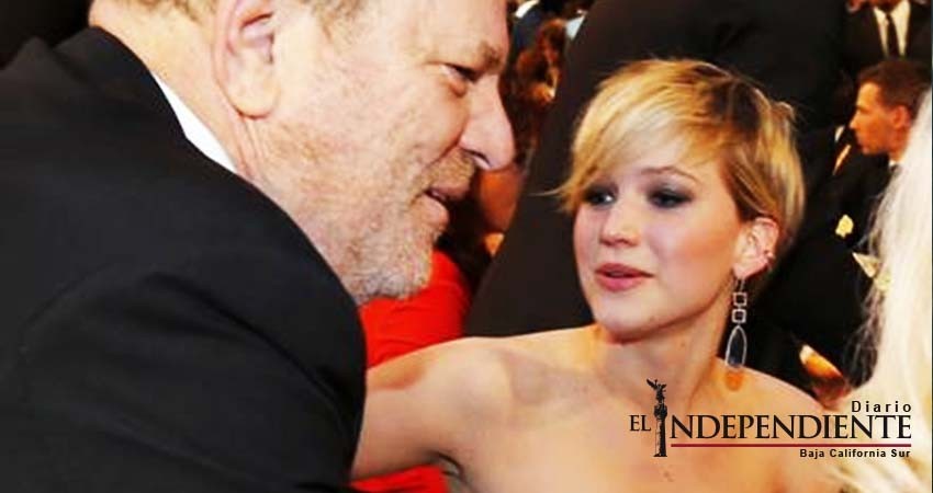 Jennifer Lawrence: Quiero ver en la cárcel a Harvey Weinstein