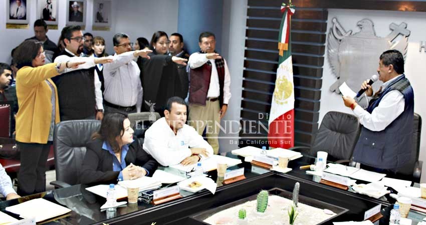 Toma protesta la Comisión de Seguimiento para la entrega-recepción del XV Ayuntamiento de La Paz