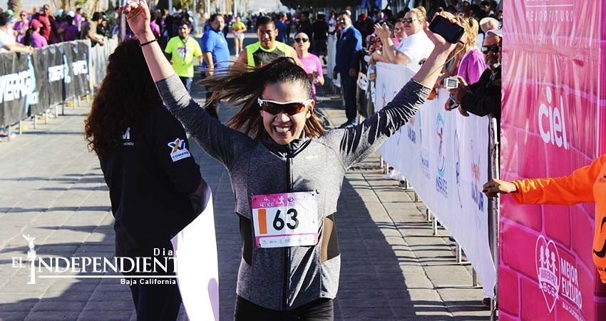 Todo un éxito la carrera de la Mujer realizada en La Paz