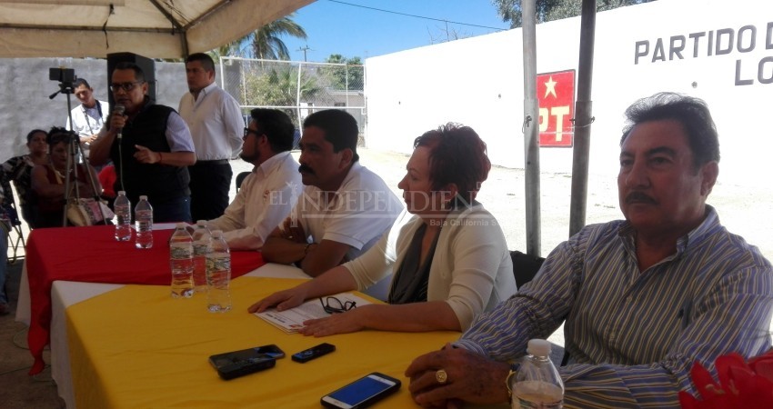 Lanza PT solicitud de afiliación a Ernesto Ibarra Montoya