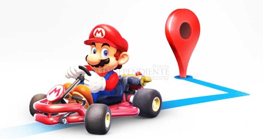Transfórmate en Mario Bros con Google Maps