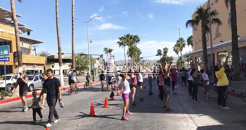 Celebró Ciclovía de Cabo San Lucas el Día Mundial de las Ciclovías Recreativas