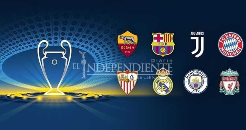 Sorteo de los cuartos de final de Champions dejará duelos de gran altura
