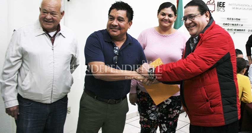 Precisa coalición "Juntos Haremos Historia" ante el IEE origen partidario de sus aspirantes