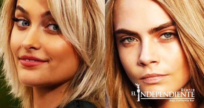 Paris Jackson es captada besándose con Cara Delevingne