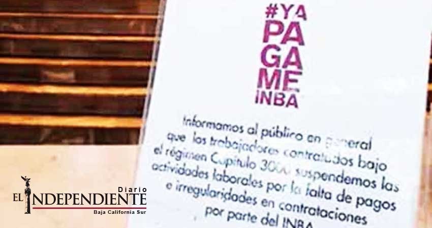 INBA suma protestas por retraso de pago a trabajadores