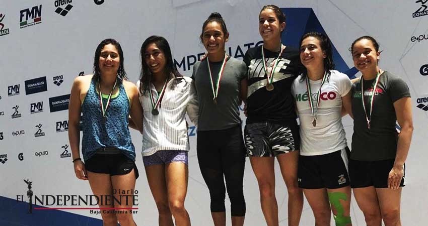 Logran las Sudcalifornianas Gaby Agúndez y Aranza Vázquez medallas en clavados