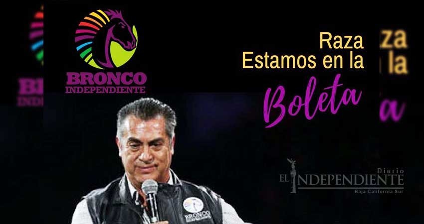 "El Bronco" sí estará en la boleta como  candidato presidencial