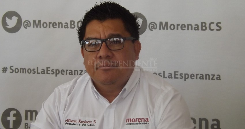 El proyecto por el cual llegué a MORENA es más importante que una presidencia municipal: Alberto Rentería