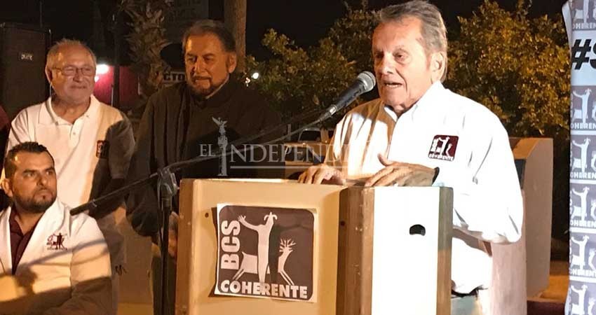 Arranca campaña electoral de Adán Ruffo por la alcaldía de La Paz