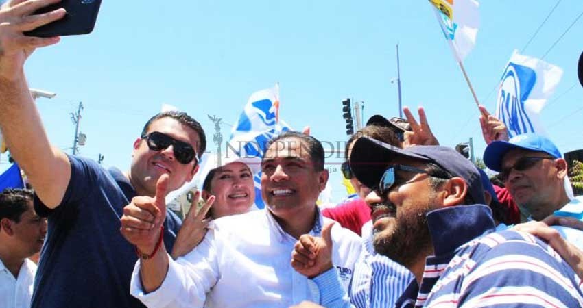 Sin discurso, arranca campaña de Arturo de la Rosa a la alcaldía de Los Cabos