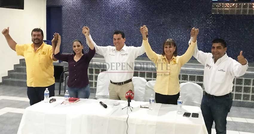 Estamos hartos” emigran perredistas a la coalición Juntos haremos historia en BCS