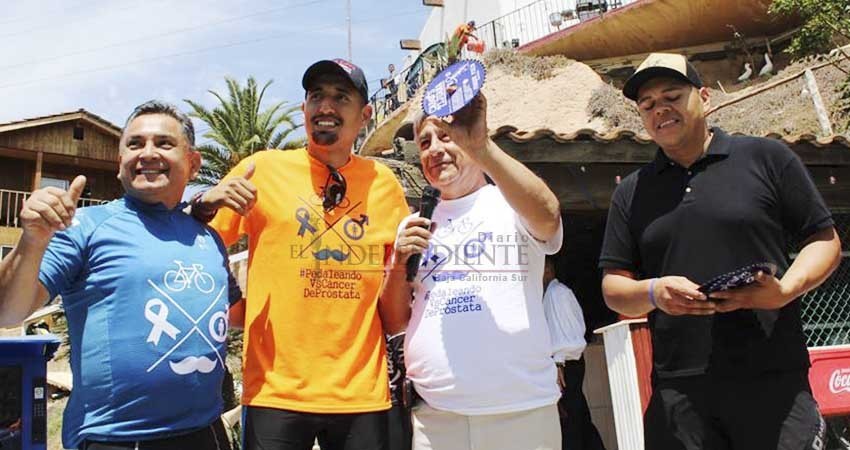 Ciclistas recorrerán la península regalando pruebas de detección de cáncer de próstata
