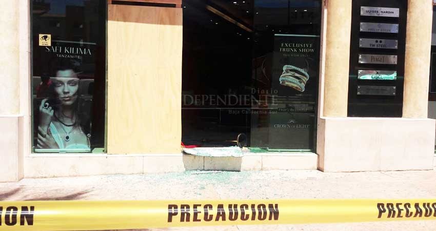 Ya habían intentado asaltar la Joyería del centro de CSL
