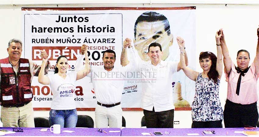 Renuncia Barrón Pinto al PAN para apoyar al candidato de MORENA por La Paz