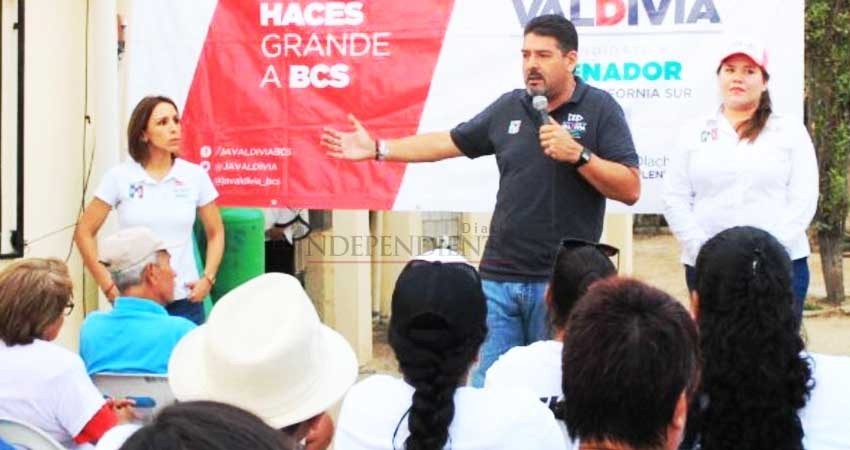 PRI abandera causas sociales y no ofrece falsas promesas: Valdivia Alvarado
