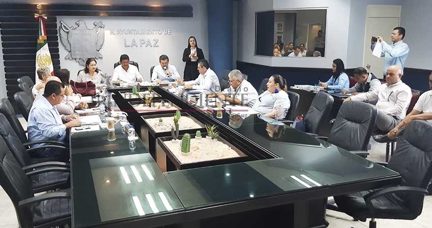 "Trabaja" vacío el Cabildo de La Paz por proceso electoral 2018