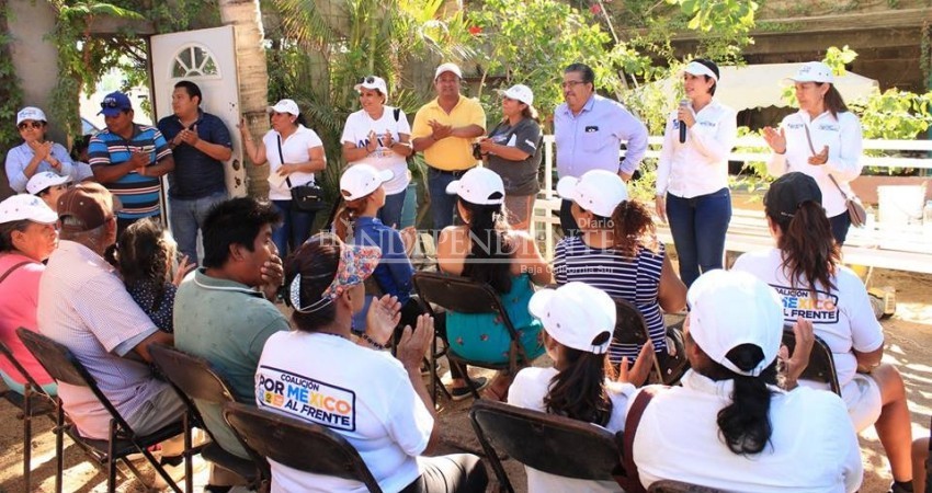 Presenta Michelle Valdez presenta propuestas claves para los habitantes de Los Cabos