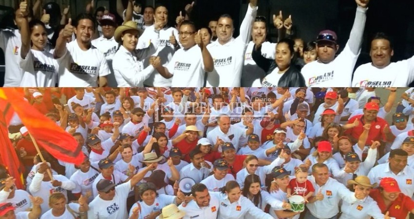 Con toda y estructura, el candidato del PANAL se sumó al proyecto del PT en Los Cabos