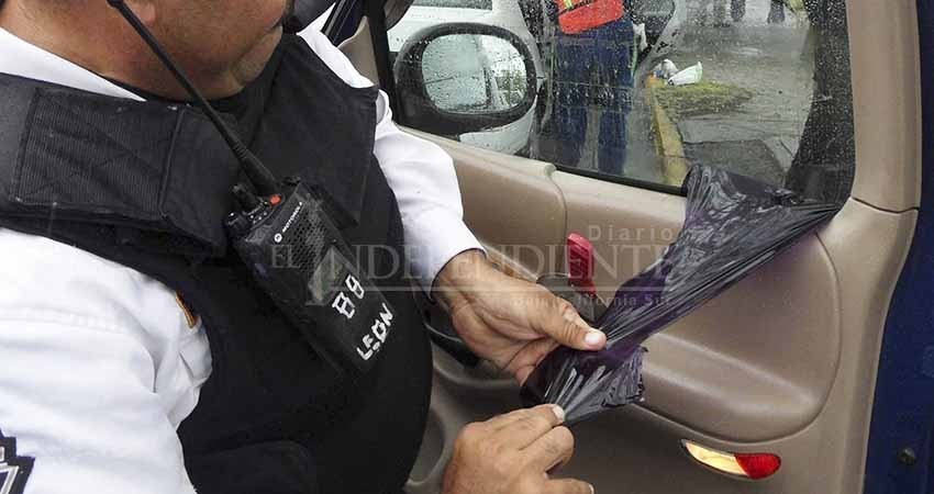 Retoma policía municipal operativo contra polarizados en vehículos