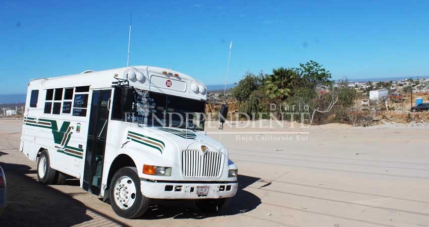 Transporte Público continúa siendo víctima del vandalismo en colonias de CSL