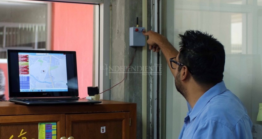 Instalan el primer botón de pánico en la UABCS