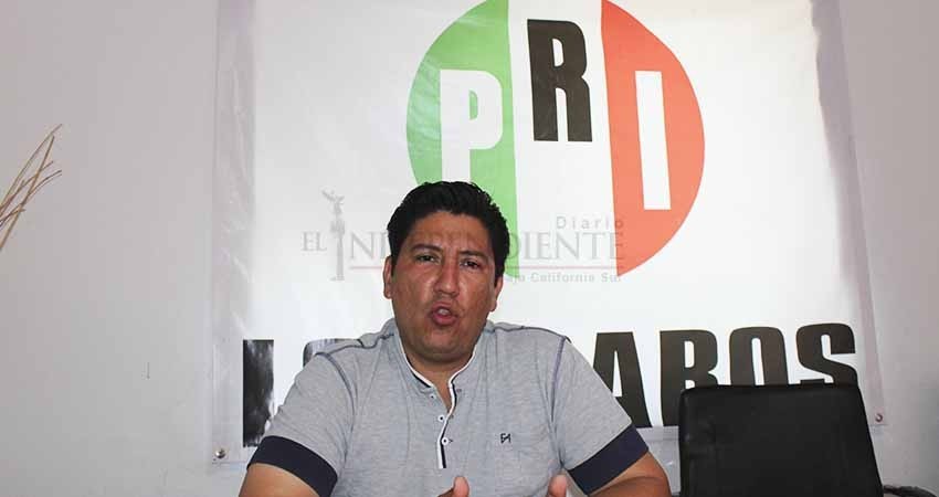 “En lo personal se los digo que no voy a renunciar”: Polo Ceseña, presidente PRI Los Cabos