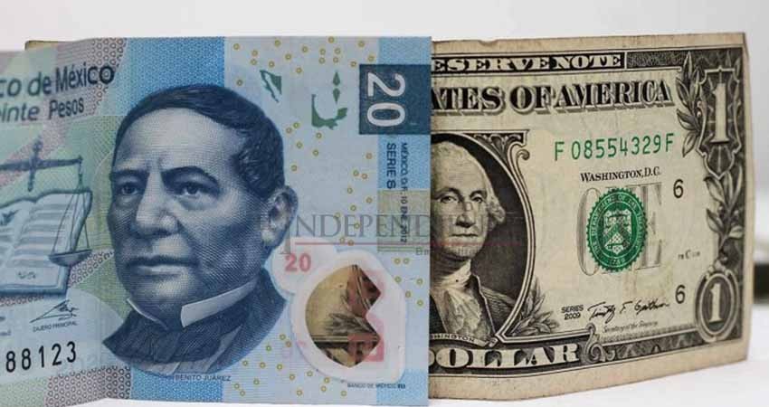 El dólar rompe barrera de 20 pesos en bancos