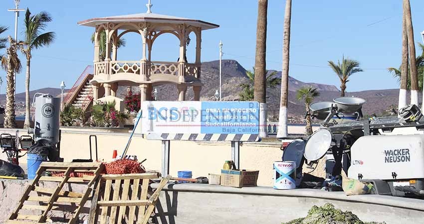 Reconoce Contraloría de Gobierno “peculiaridades” en remodelación del malecón de La Paz