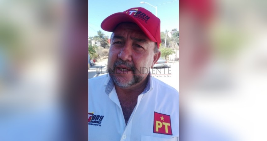 Estoy plenamente convencido de que vamos a ganar: Tony Agúndez