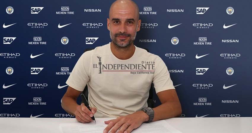'Es un placer trabajar aquí'; Guardiola renovó contrato con Manchester City