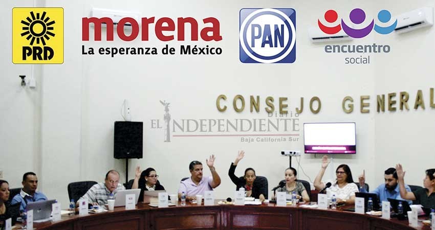 Aprueba IEE cobro de multas por 2.1 millones a cuatro partidos políticos en BCS