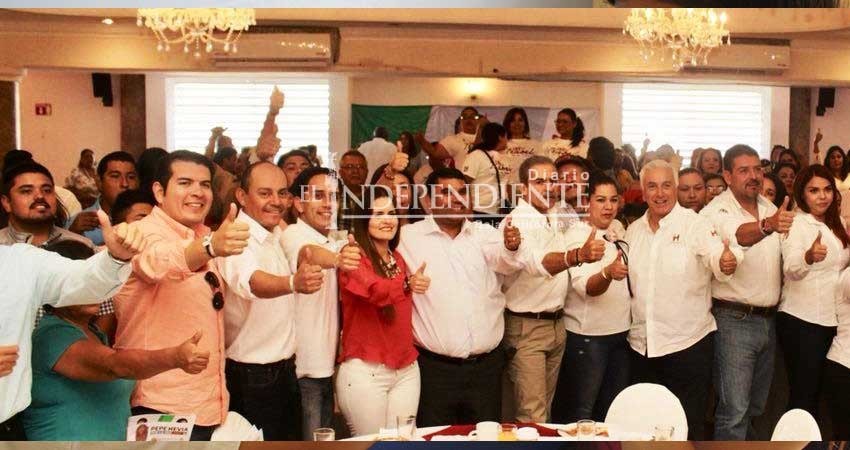 No lo olviden, somos la mejor opción: Pepe Hevia