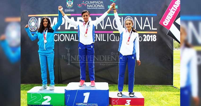Oro y plata para el atletismo Sudcaliforniano en la Olimpiada Nacional