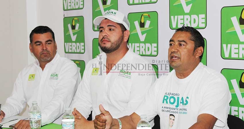 “No vamos a permitir la traición y la deslealtad” asegura el PVEM en Los Cabos