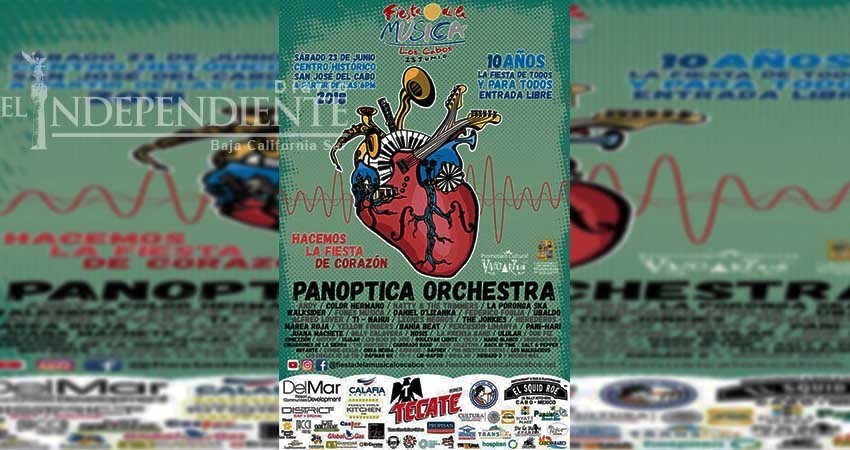 Nortec Panóptica Orchestra invitado estelar a la 10ma edición de la Fiesta de la Música 2018