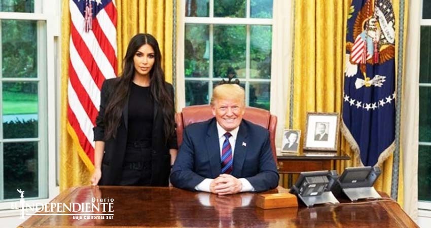 Kim Kardashian y Donald Trump se reúnen en la Casa Blanca