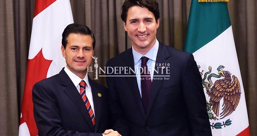 Peña y Trudeau defienden libre comercio; responden con aranceles a EU