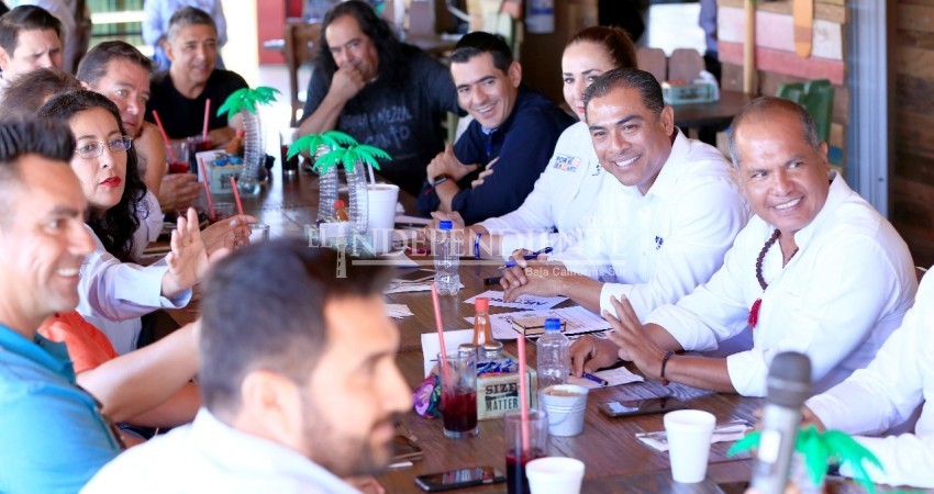 De la mano de empresarios, mejoraremos el Centro de CSL: Arturo De la Rosa