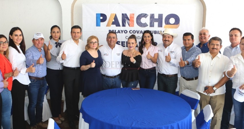 Reconoce Pancho Pelayo a Abogados que integran defensa jurídica del voto a favor del Frente Por México