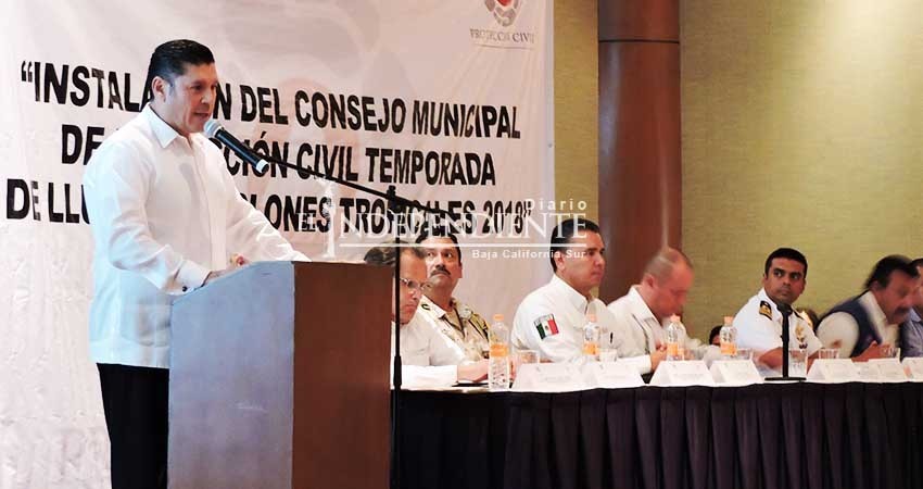 Quedó instalado el Consejo de Protección Civil en Los Cabos