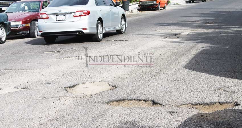 Reprueban sudcalifornianos calidad de las calles de su ciudad: Inegi