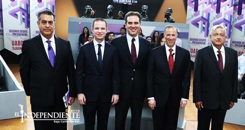 Ricardo Anaya abre y cierra el tercer debate presidencial